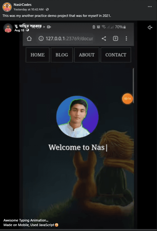 Personal Website