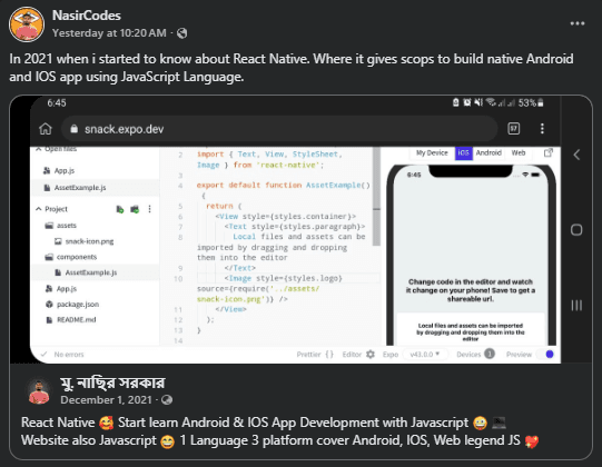 React Native Explored
